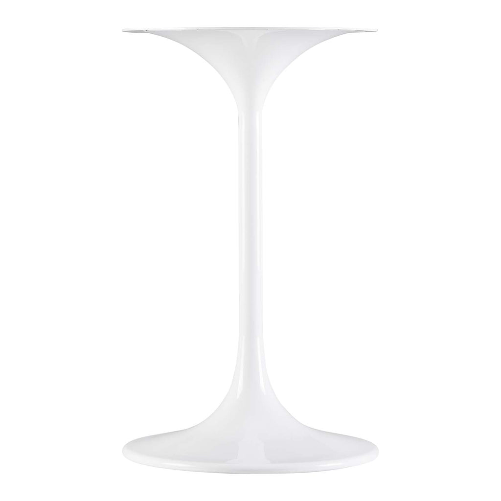 Lippa 20" Round Faux Travertine Side Table by Modway
