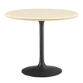 Lippa 36Ó Round Faux Travertine Dining Table by Modway