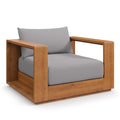 Tahoe Outdoor Patio Acacia Wood Chair by Modway