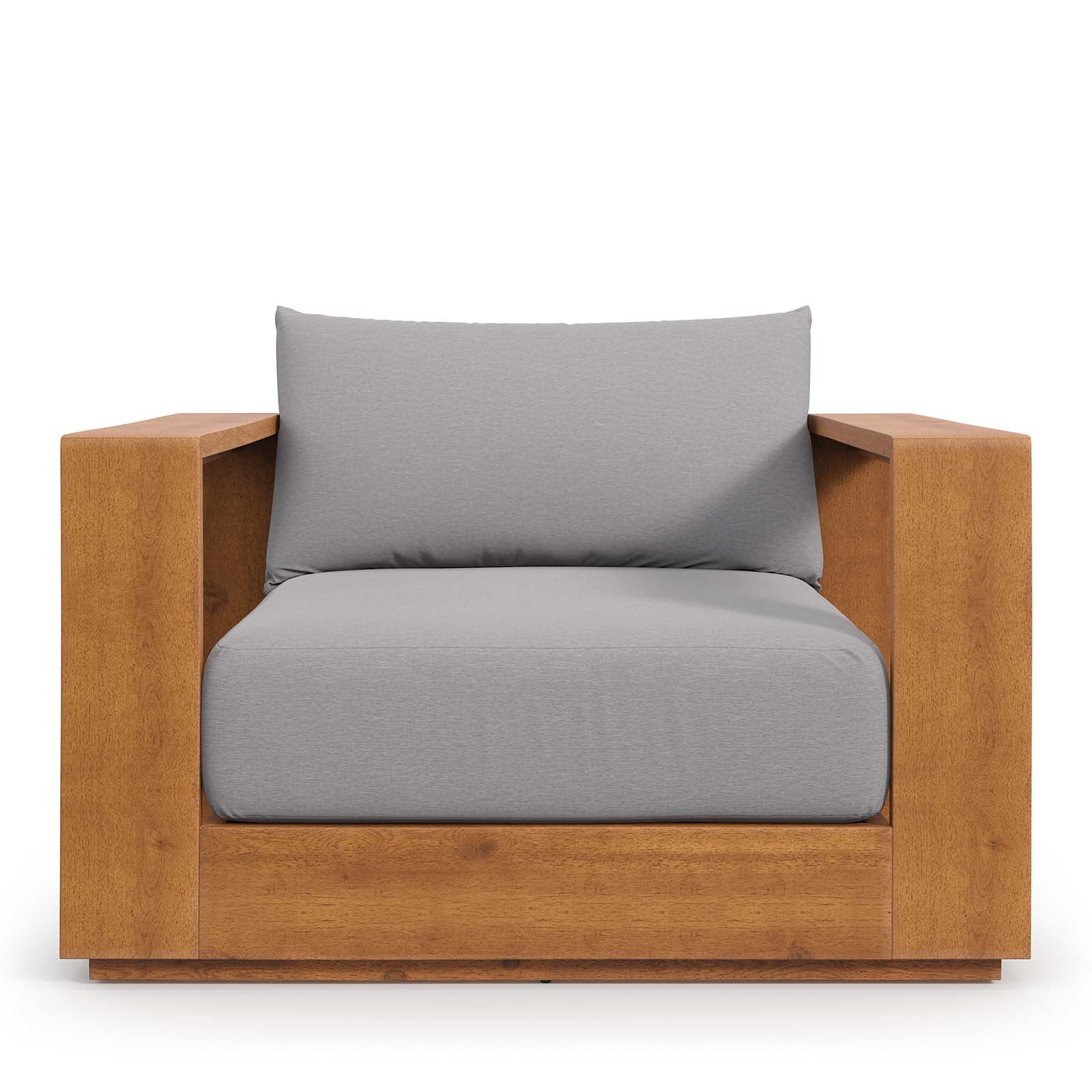 Tahoe Outdoor Patio Acacia Wood Chair by Modway