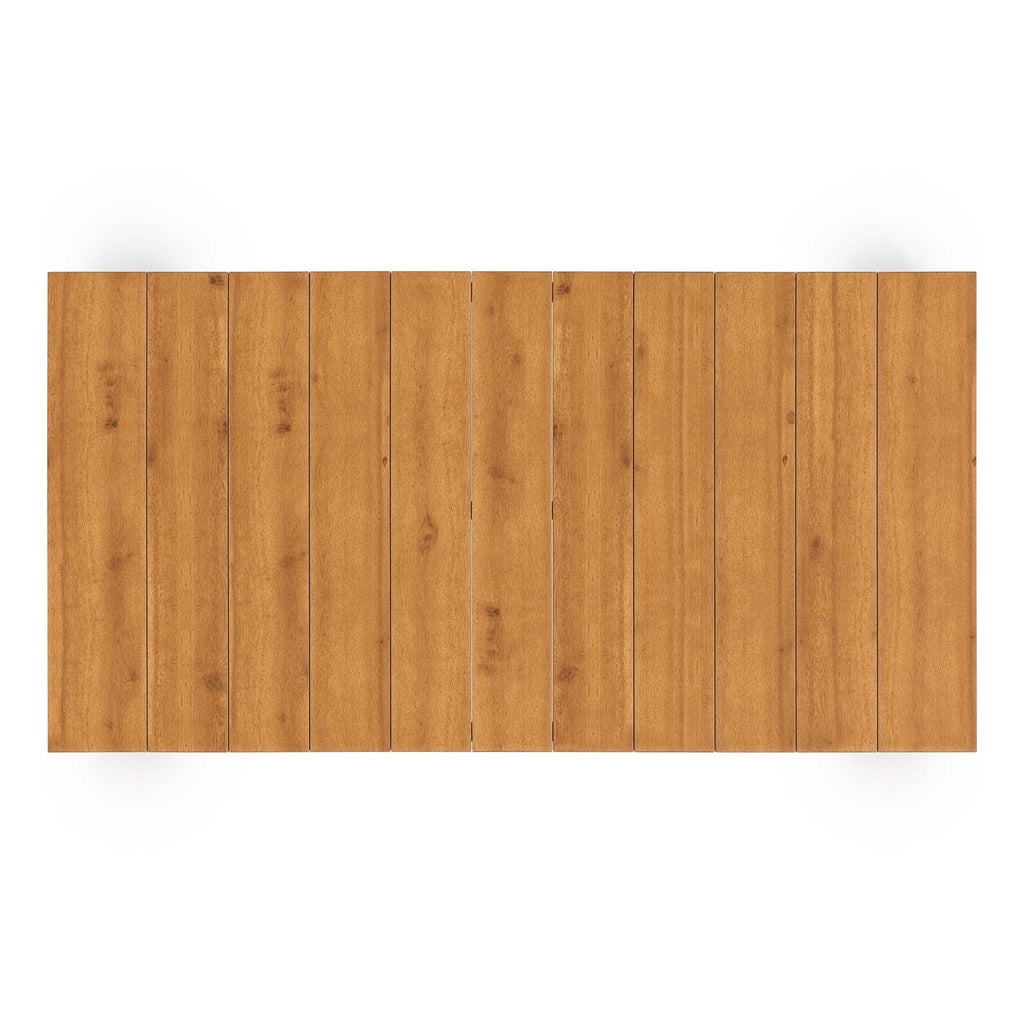 Tahoe Outdoor Patio Acacia Wood Coffee Table by Modway