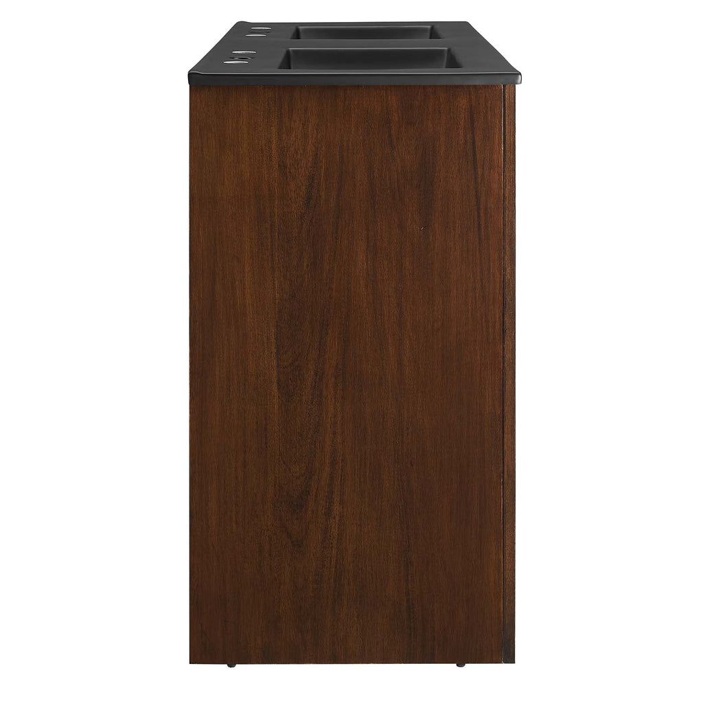 Appia 48" Double Sink Bathroom Vanity by Modway