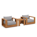 Tahoe 3-Piece Outdoor Patio Acacia Wood Furniture Set by Modway
