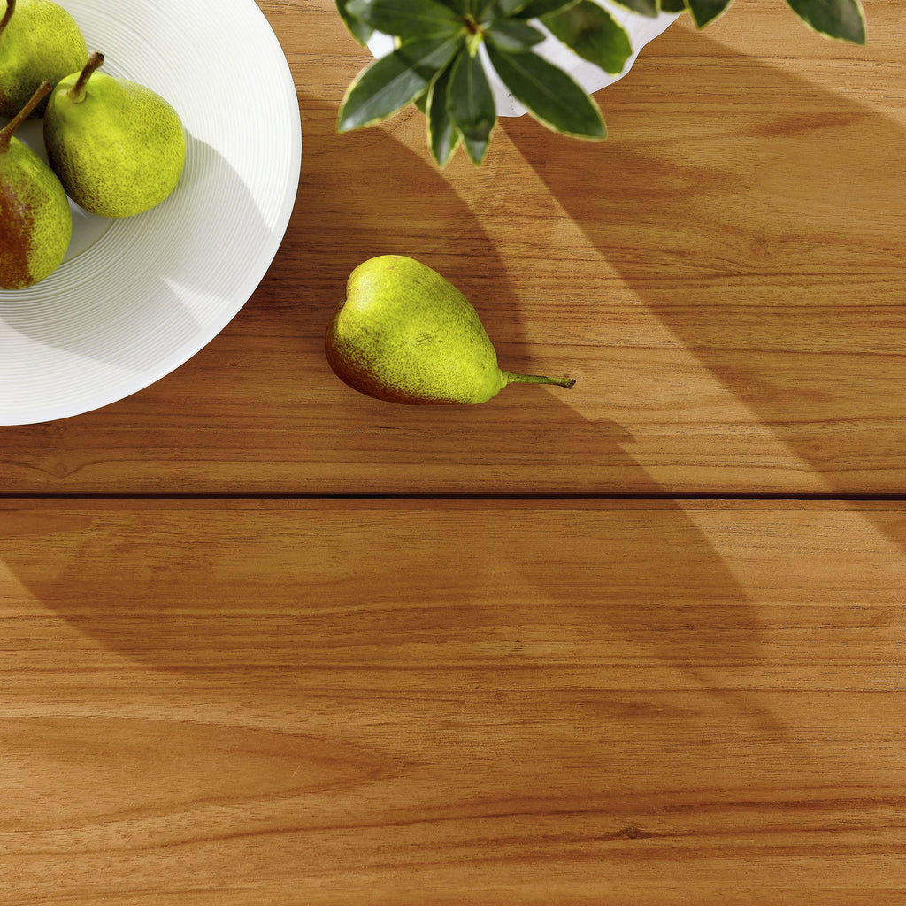 Vienna 46" Square Outdoor Patio Teak Wood Dining Table by Modway