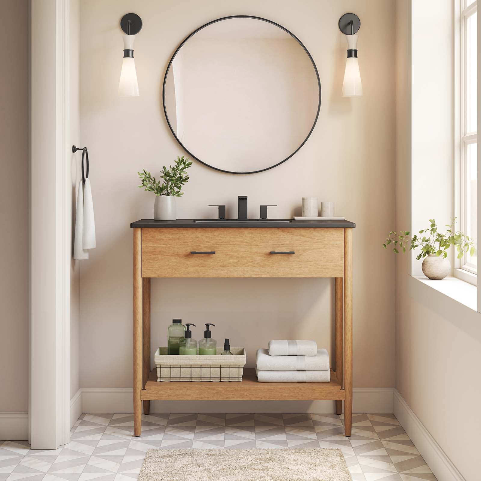 Zaire 36" Bathroom Vanity by Modway