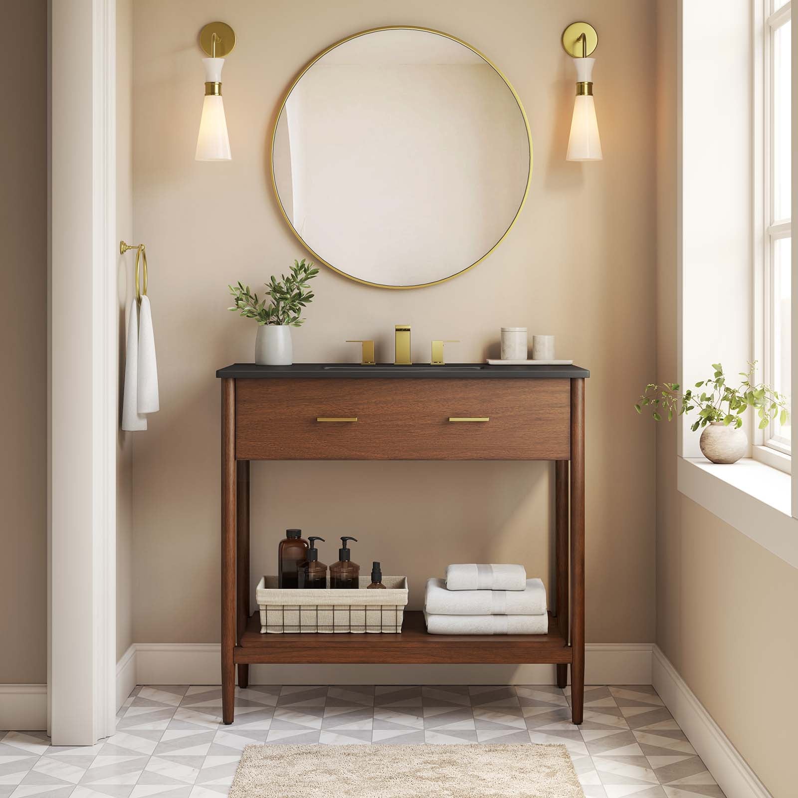 Zaire 36" Bathroom Vanity by Modway