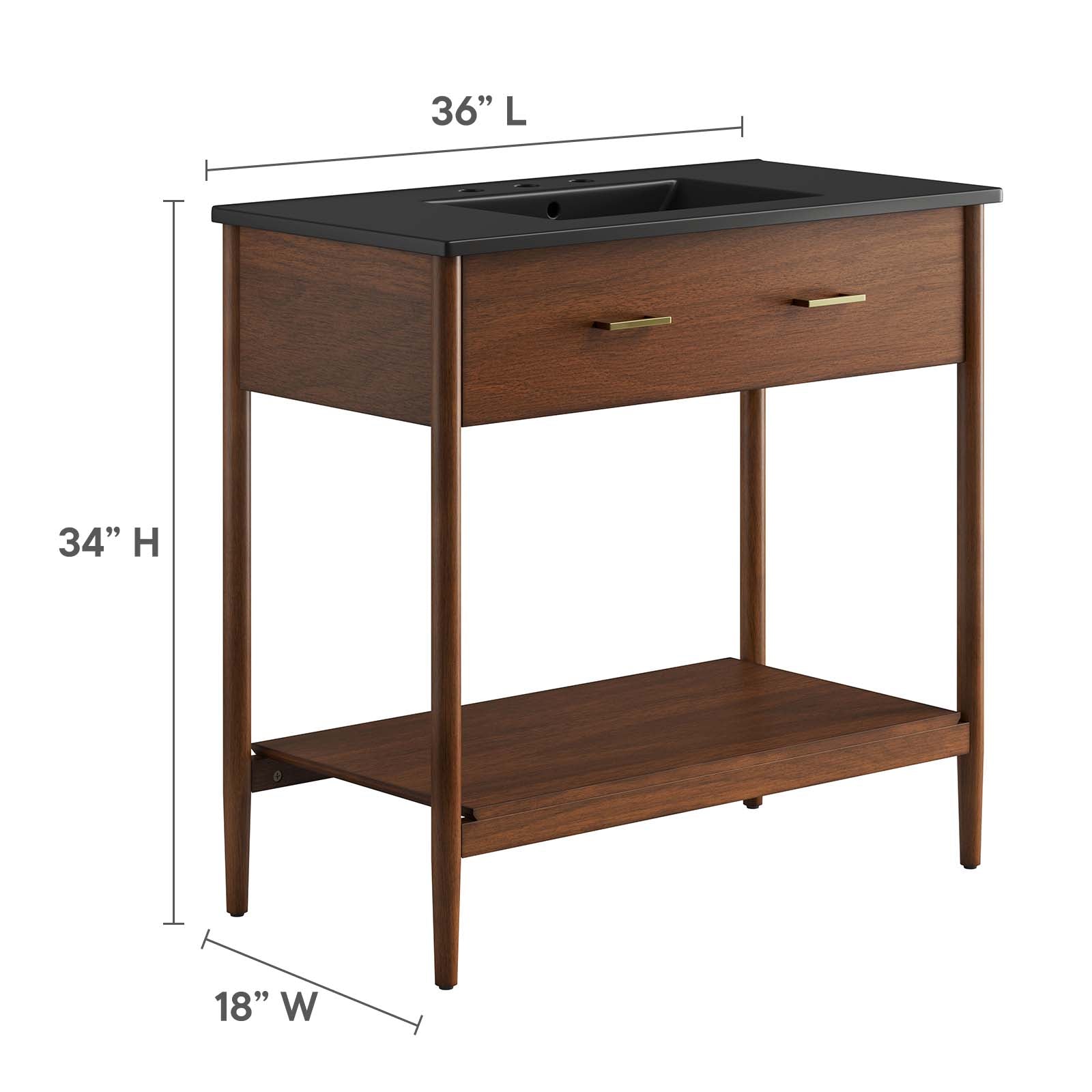 Zaire 36" Bathroom Vanity by Modway