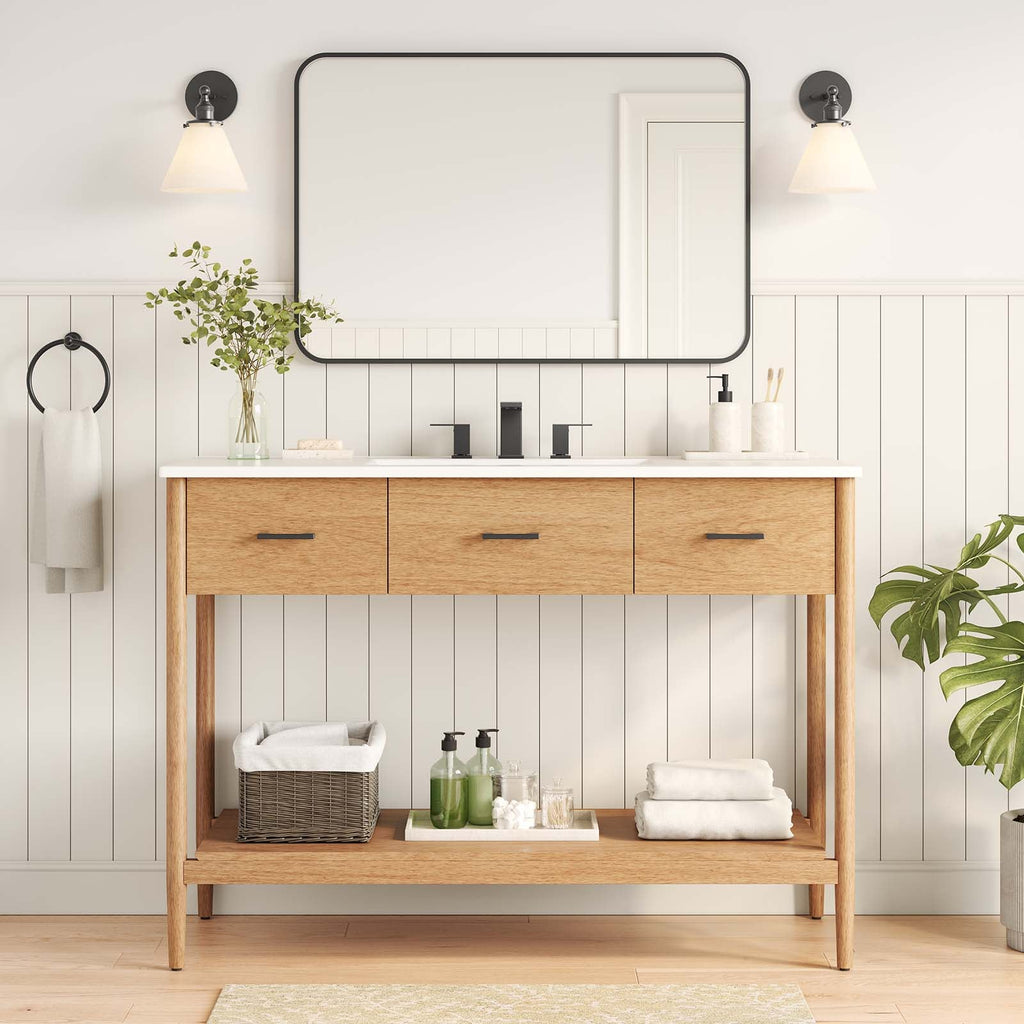 Zaire 48" Single Sink Bathroom Vanity by Modway
