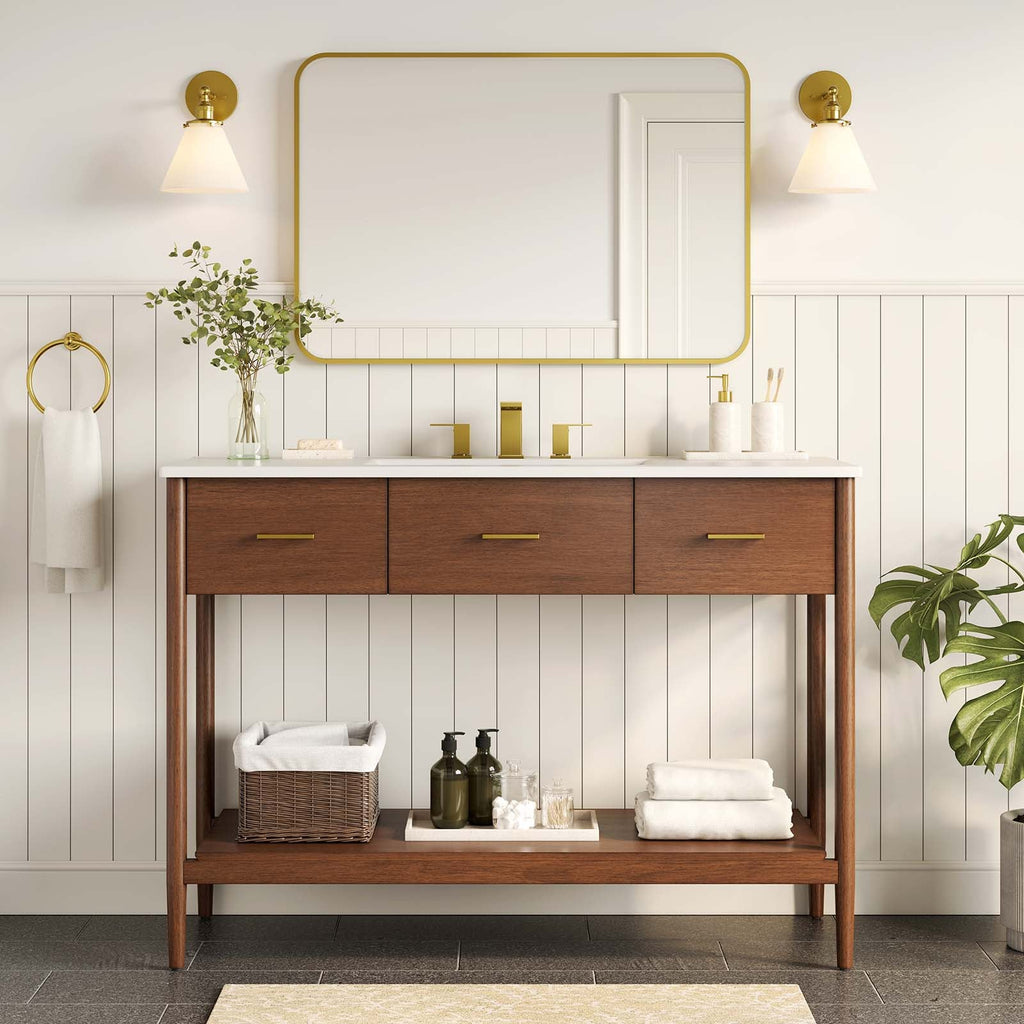 Zaire 48" Single Sink Bathroom Vanity by Modway