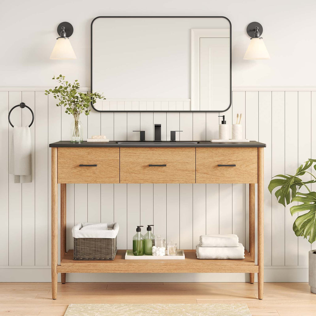 Zaire 48" Single Sink Bathroom Vanity by Modway
