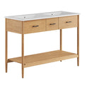 Zaire 48" Double Sink Bathroom Vanity by Modway