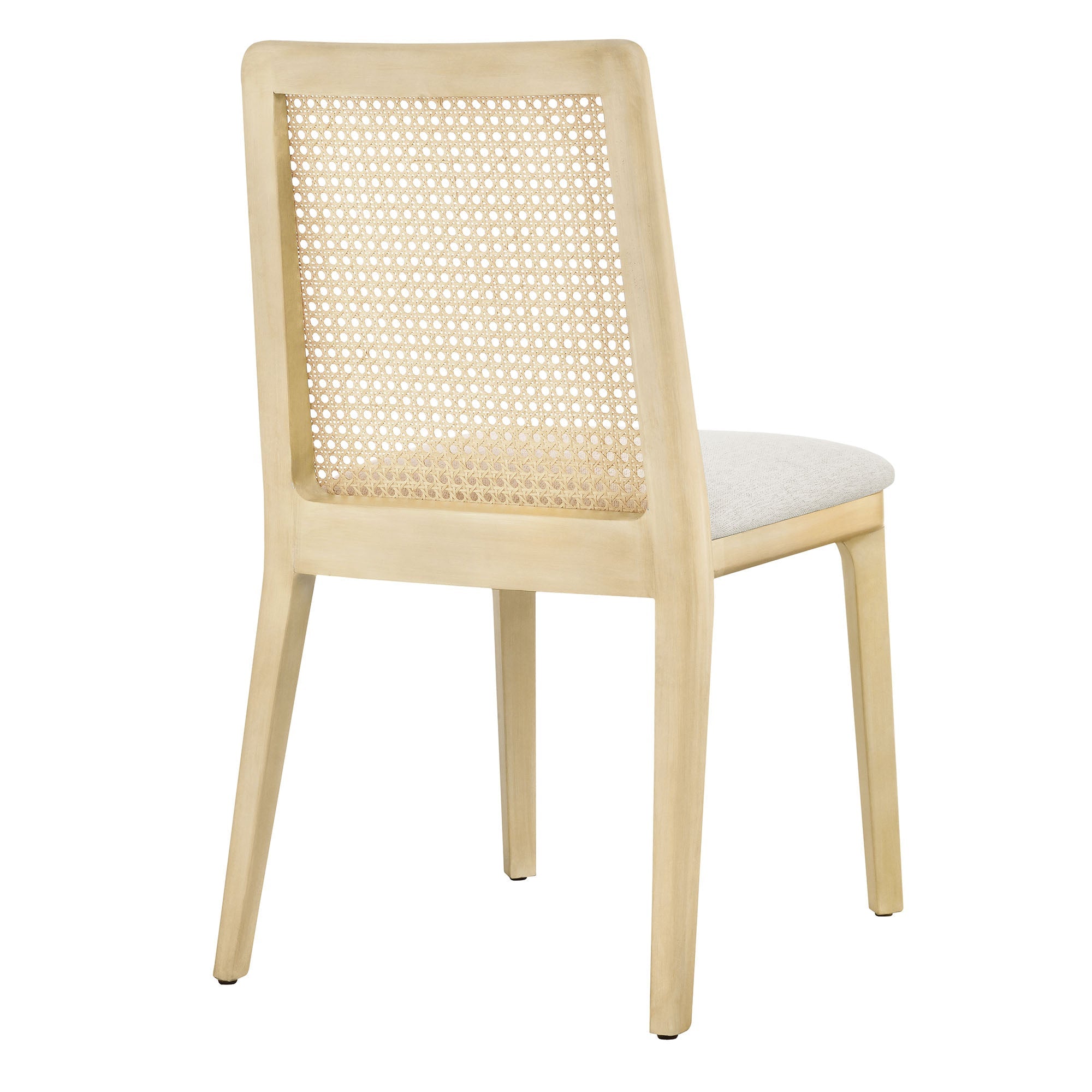 Monarch Wood and Rattan Dining Side Chair by Modway