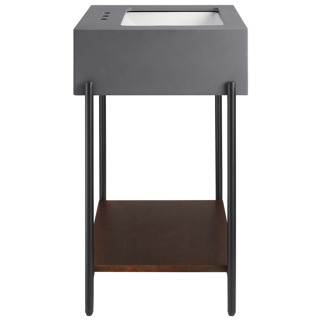 Etch 24" Bathroom Vanity with Sink by Modway