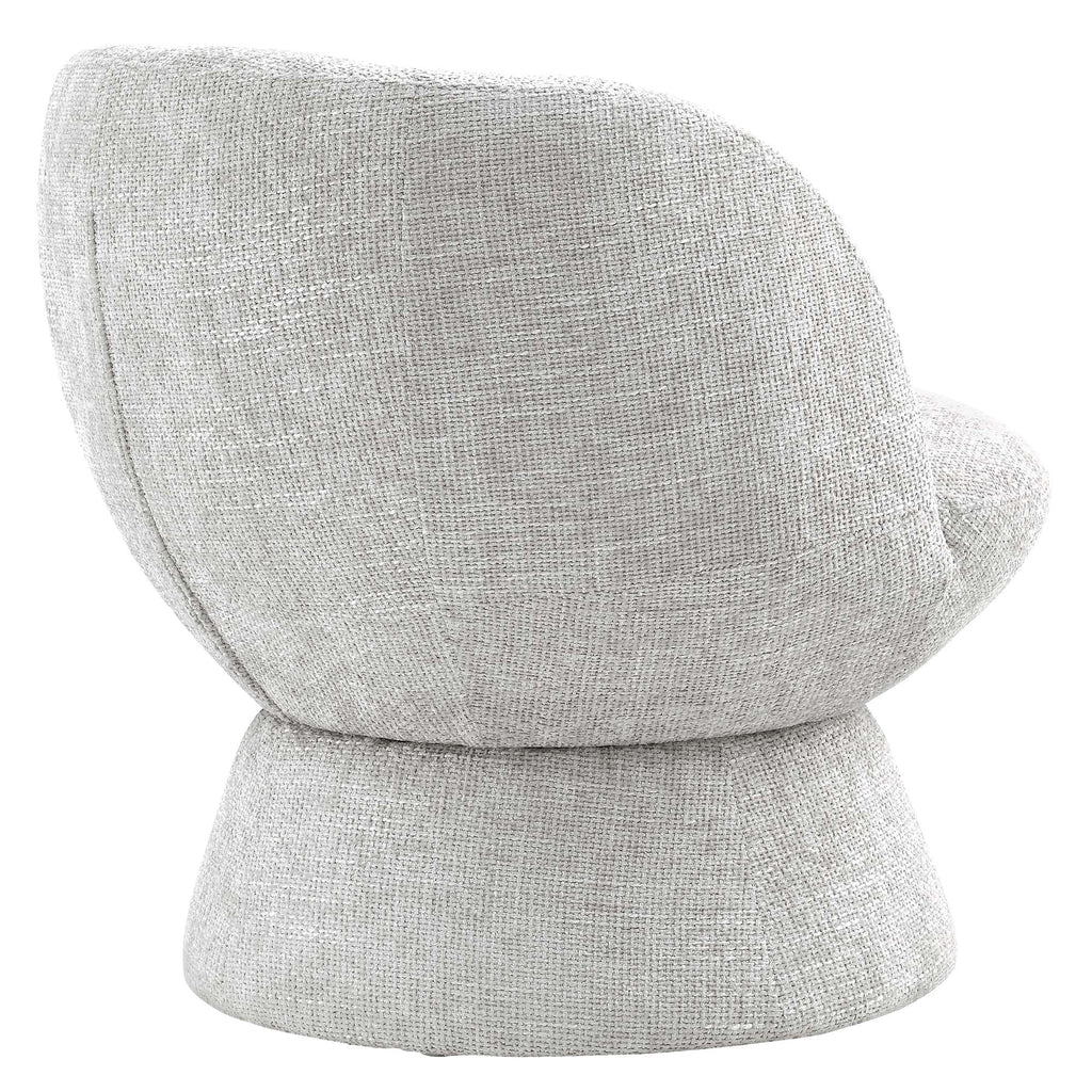Vesta Chenille Fabric Upholstered Swivel Chair by Modway