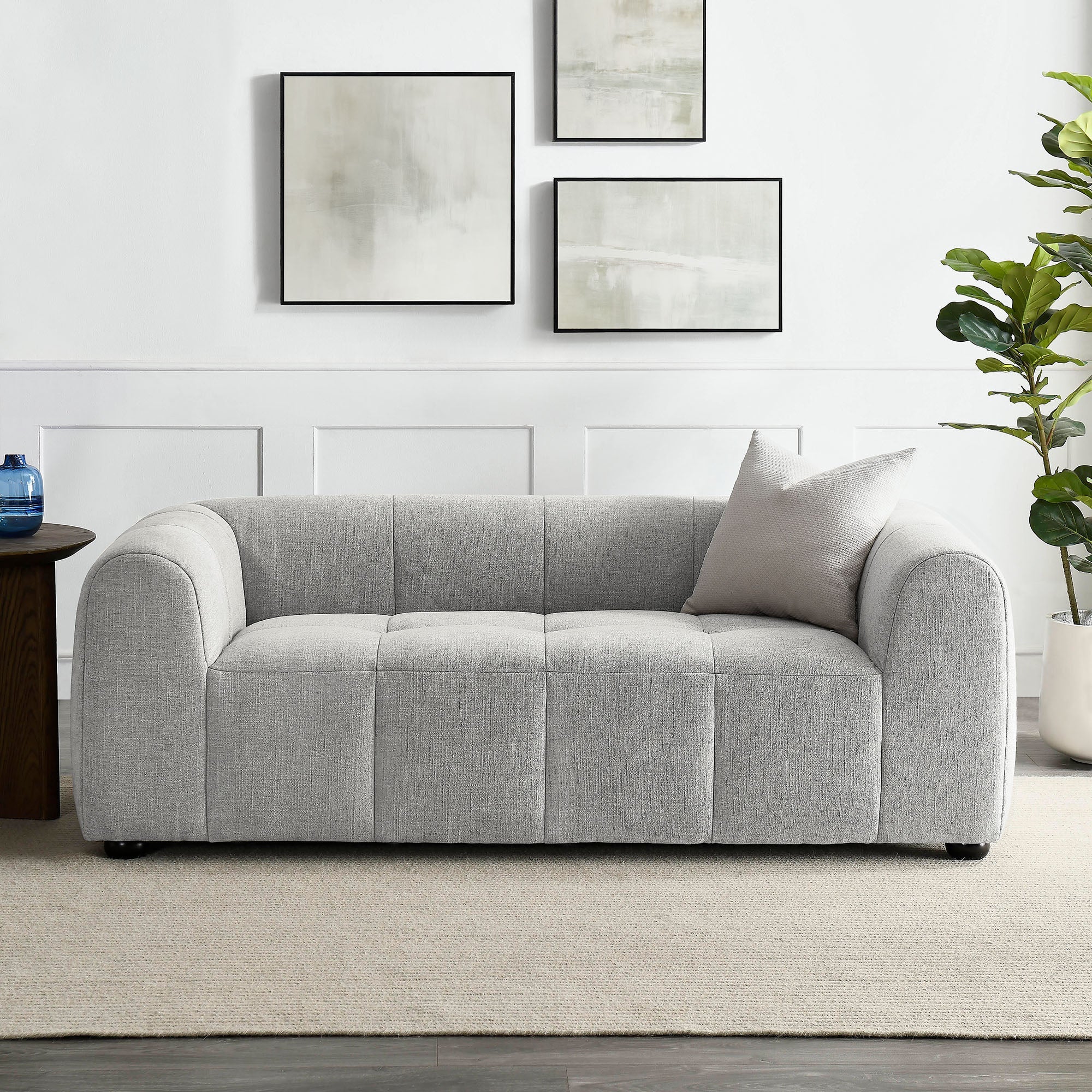 Liana Upholstered Fabric Loveseat by Modway