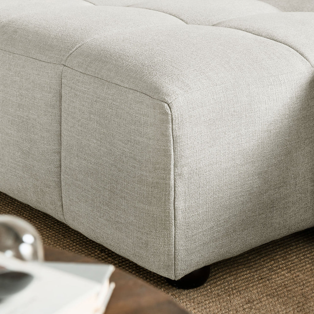 Liana Left-Facing Upholstered Fabric Modular Sofa with Chaise by Modway