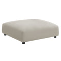 Solace Modular Upholstered Fabric Ottoman by Modway