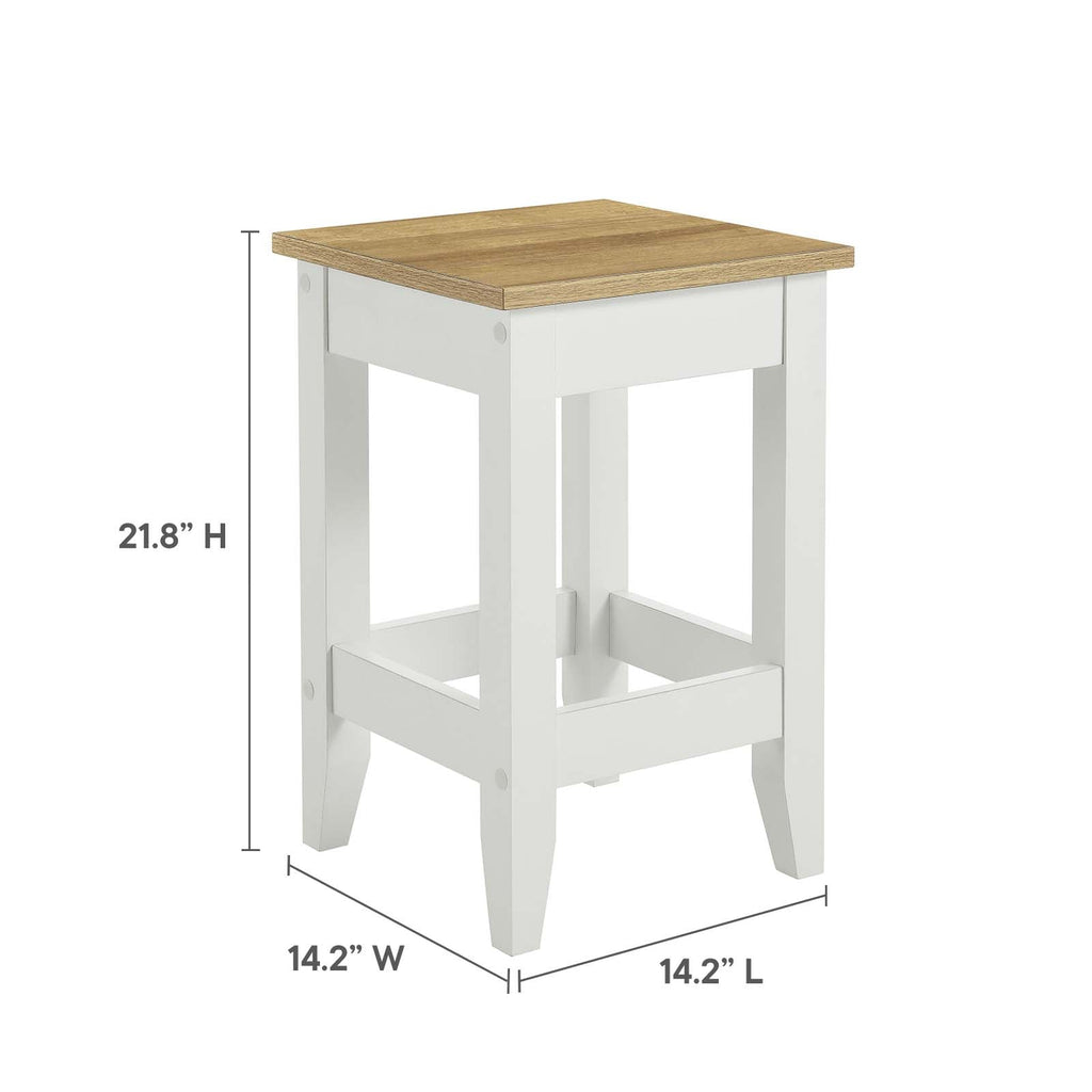 Garland 3-Piece Kitchen Island and Stool Set by Modway