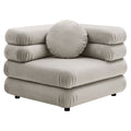 Jubilee Modular Performance Velvet Corner Chair by Modway