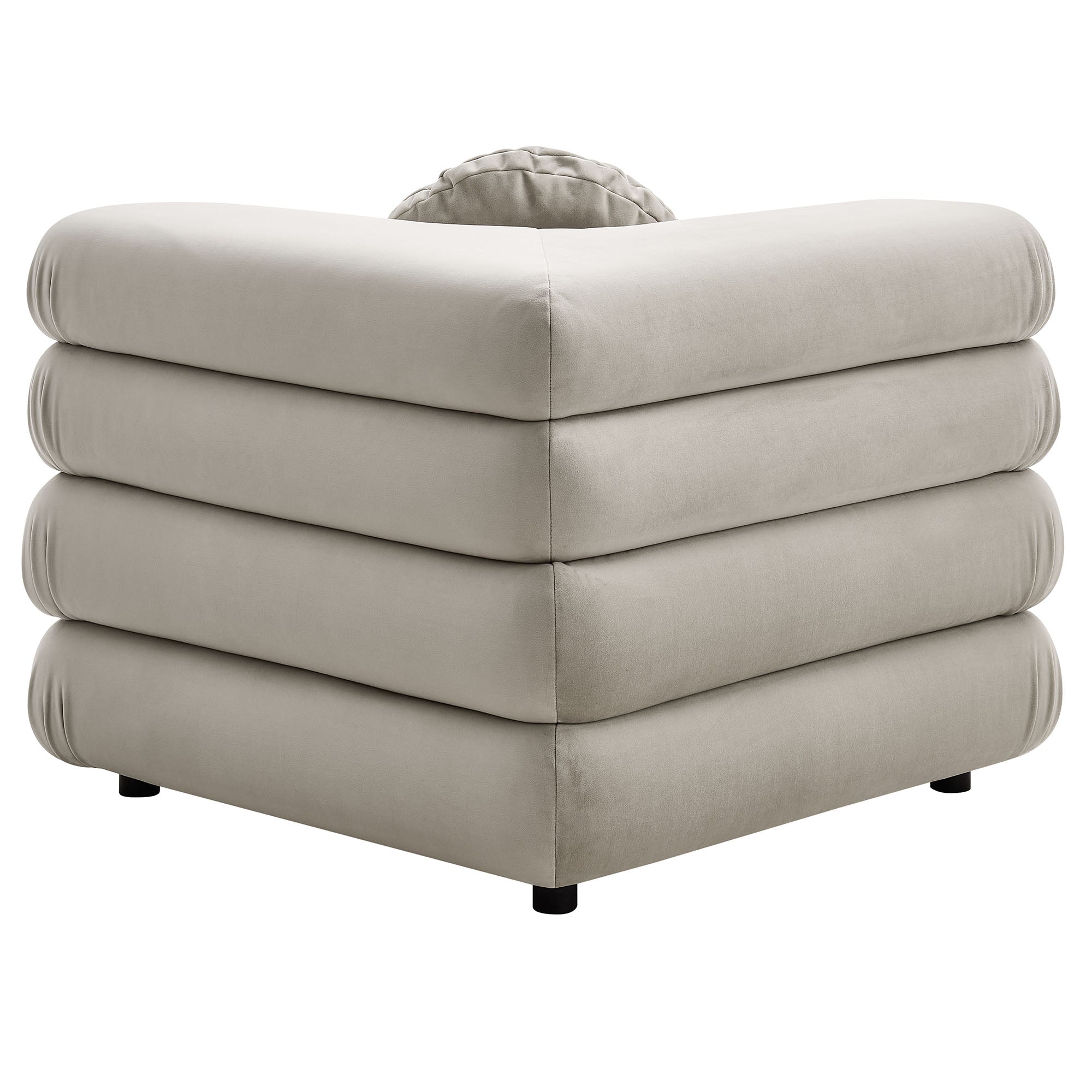 Jubilee Modular Performance Velvet Corner Chair by Modway