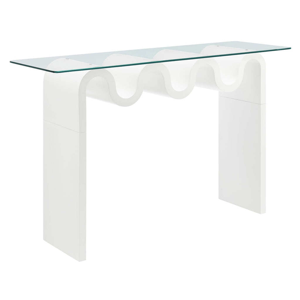 Ondine Glass Top 50" Console Table by Modway