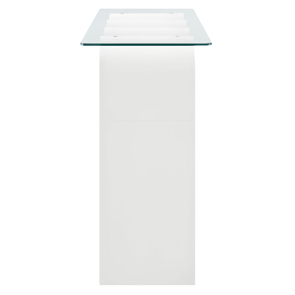 Ondine Glass Top 50" Console Table by Modway