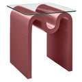 Ondine Glass Top Side Table by Modway