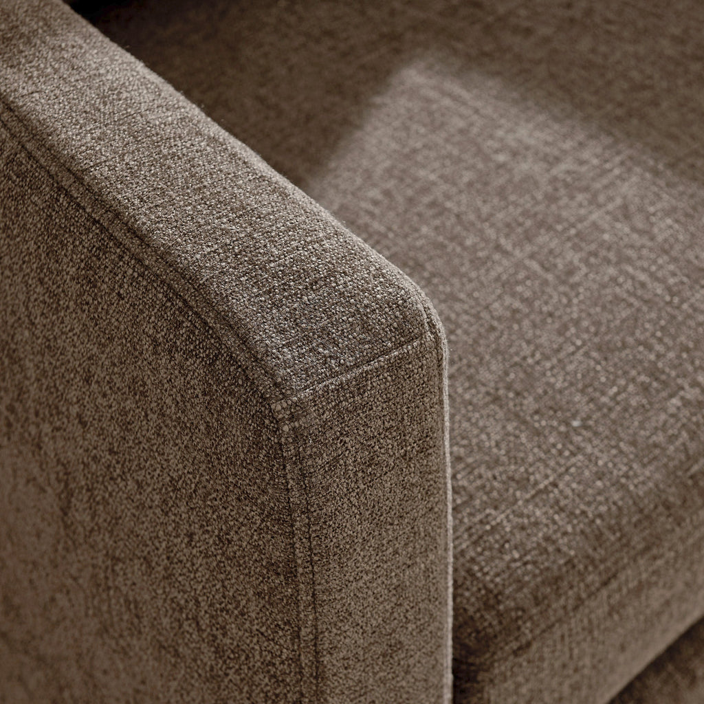 Serene Linen Slipcovered Swivel Armchair by Modway