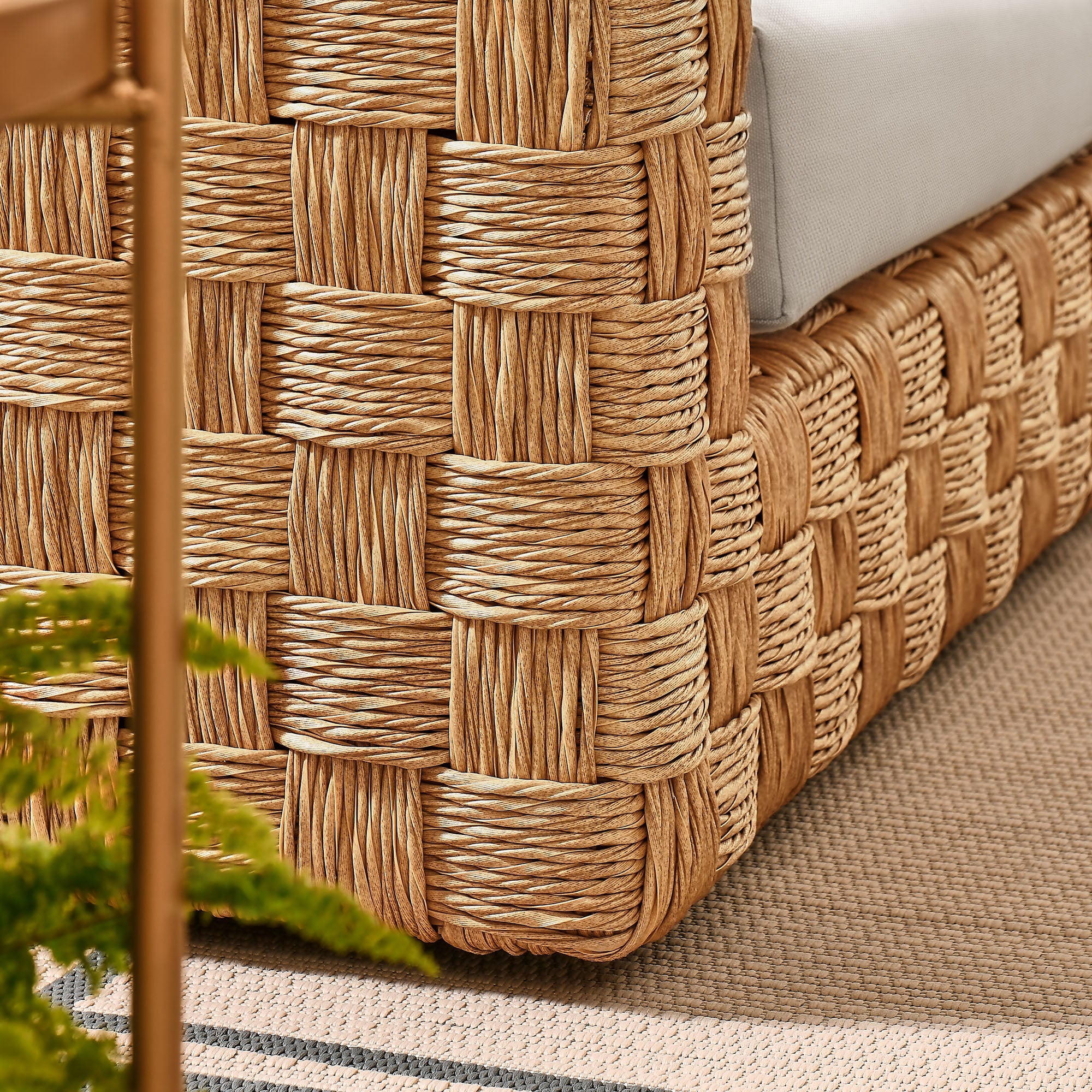 Thames Outdoor Patio Wicker Outdoor Patio Rattan Loveseat by Modway