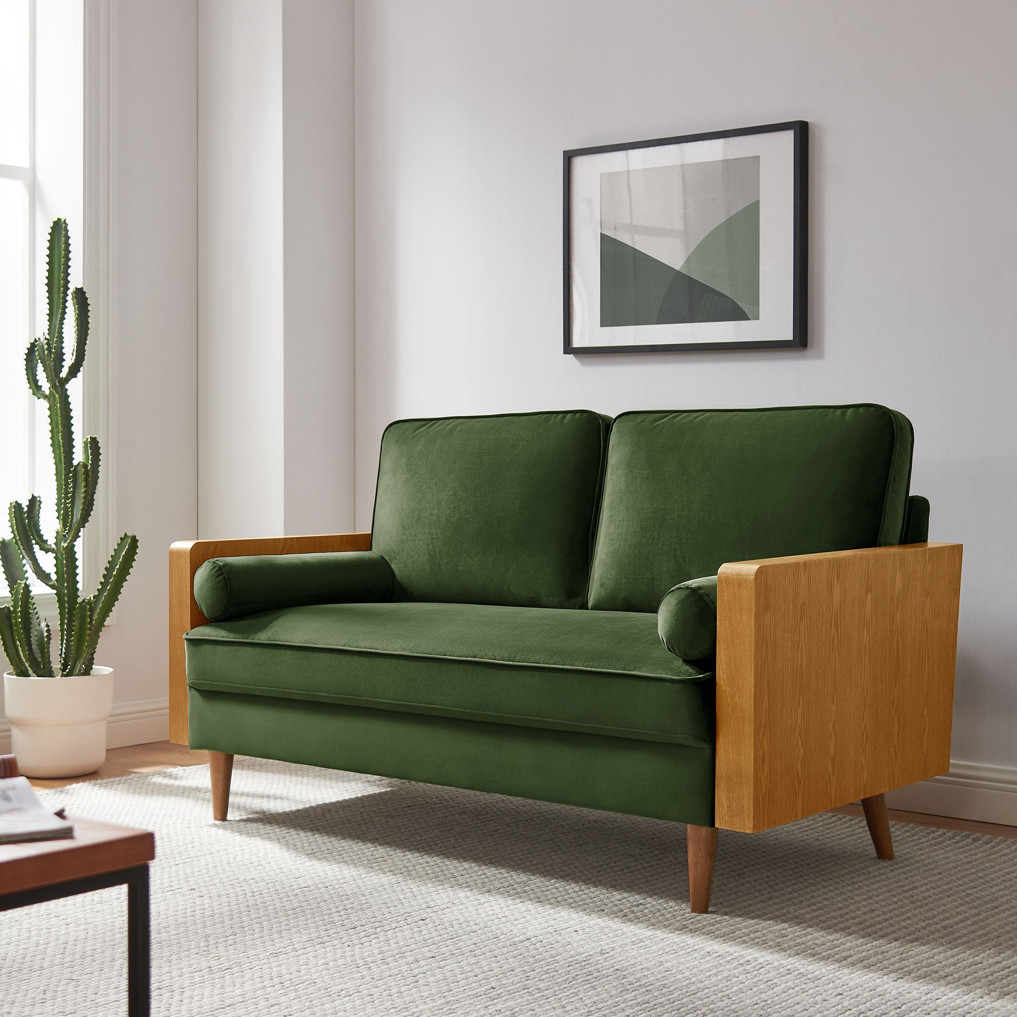 Kellan Performance Velvet Loveseat by Modway