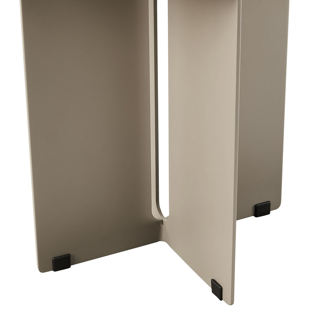 Tecton Outdoor Patio Aluminum Side Table by Modway