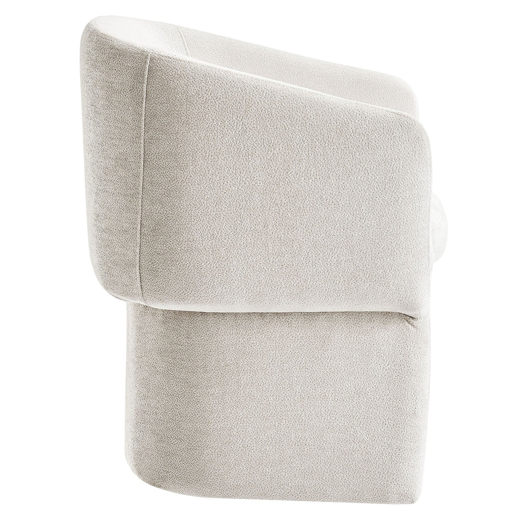 Verity Chenille Dining Armchair by Modway