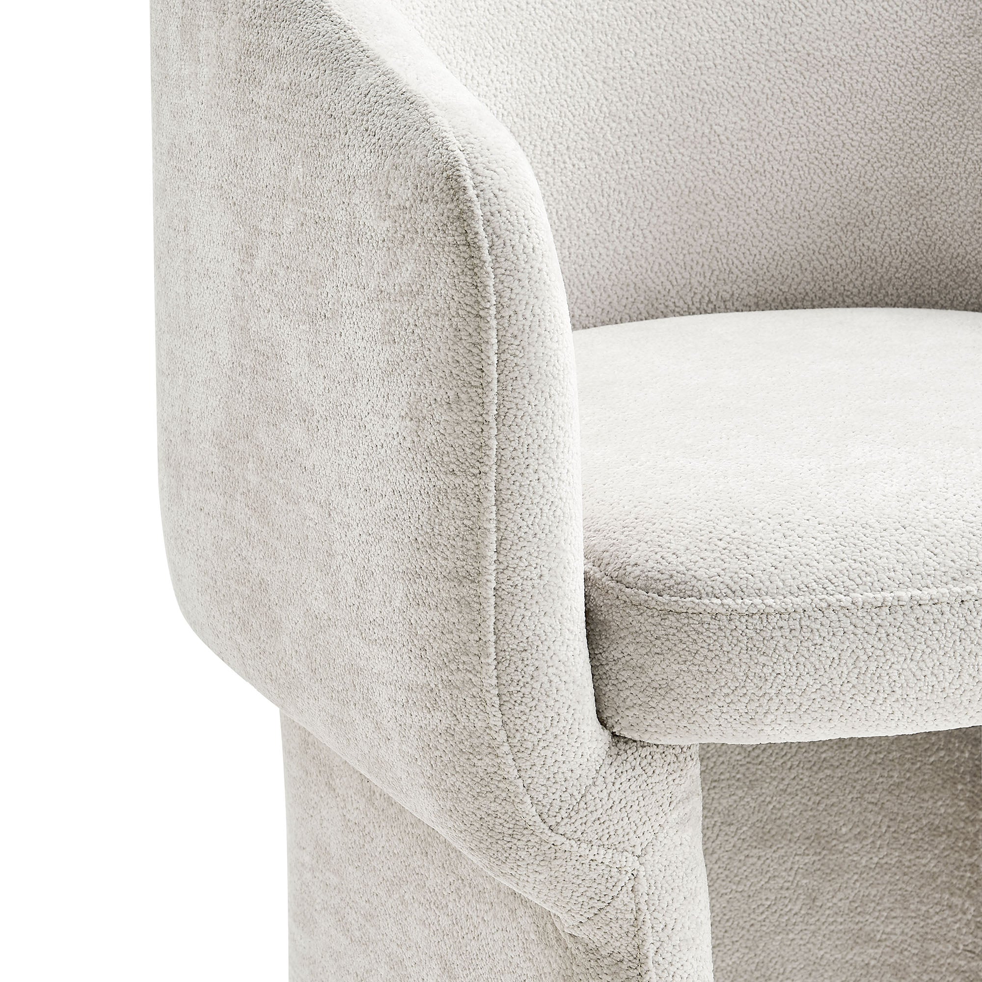Verity Chenille Dining Armchair by Modway