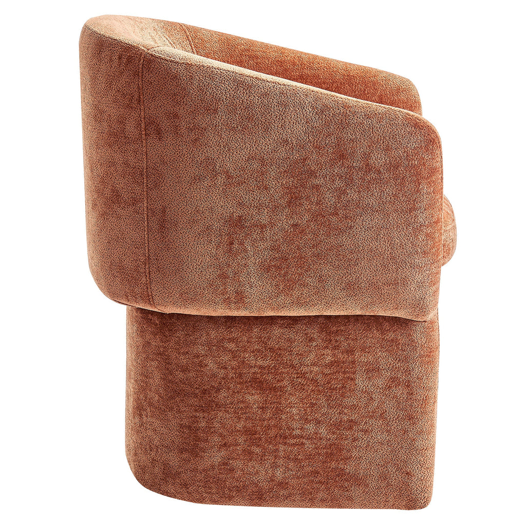 Verity Chenille Dining Armchair by Modway