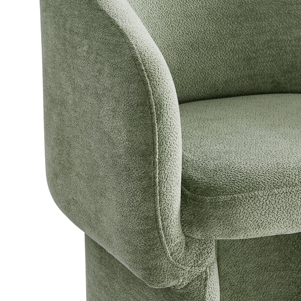 Verity Chenille Dining Armchair by Modway