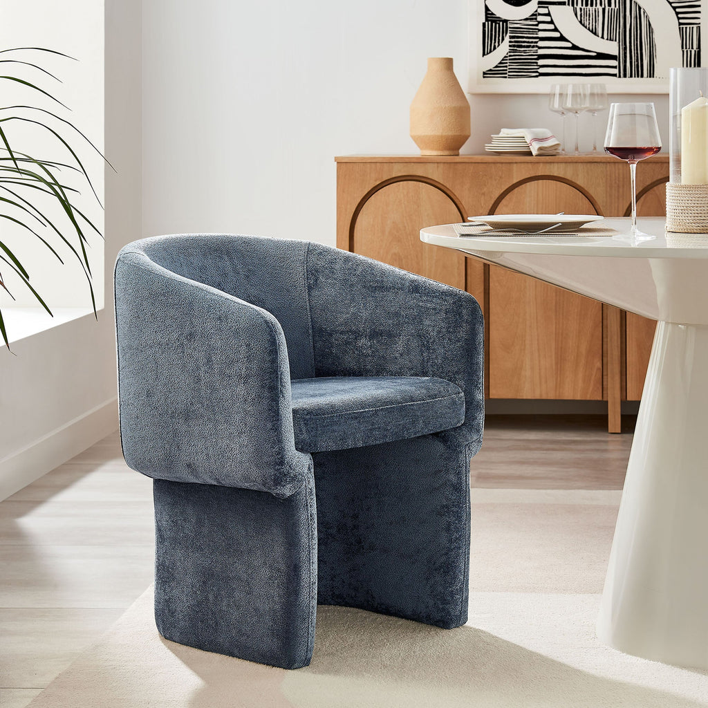 Verity Chenille Dining Armchair by Modway