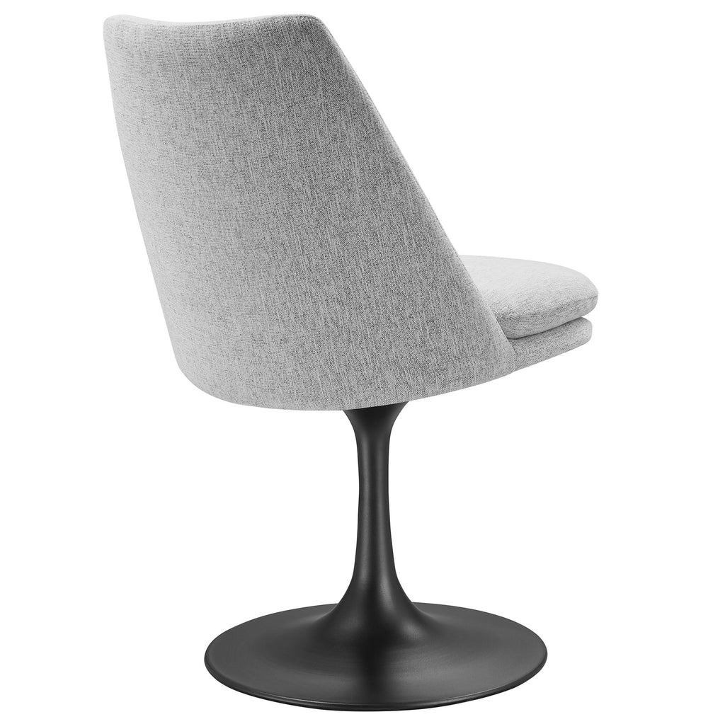 Lippa Upholstered Swivel Dining Chair by Modway