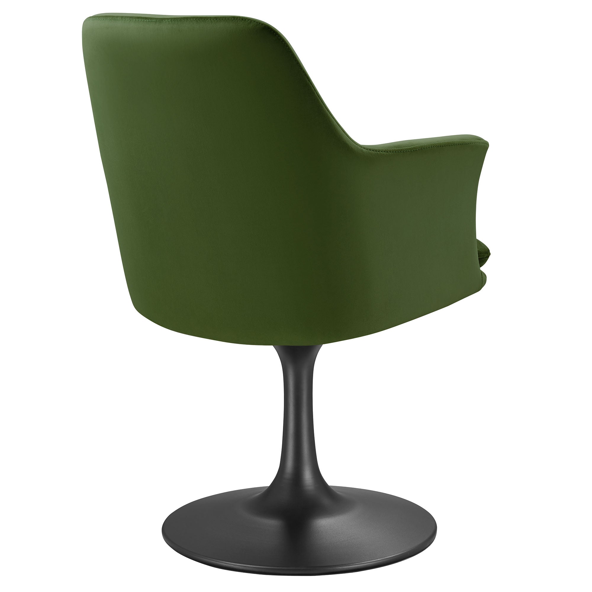 Lippa Performance Velvet Swivel Dining Armchair by Modway