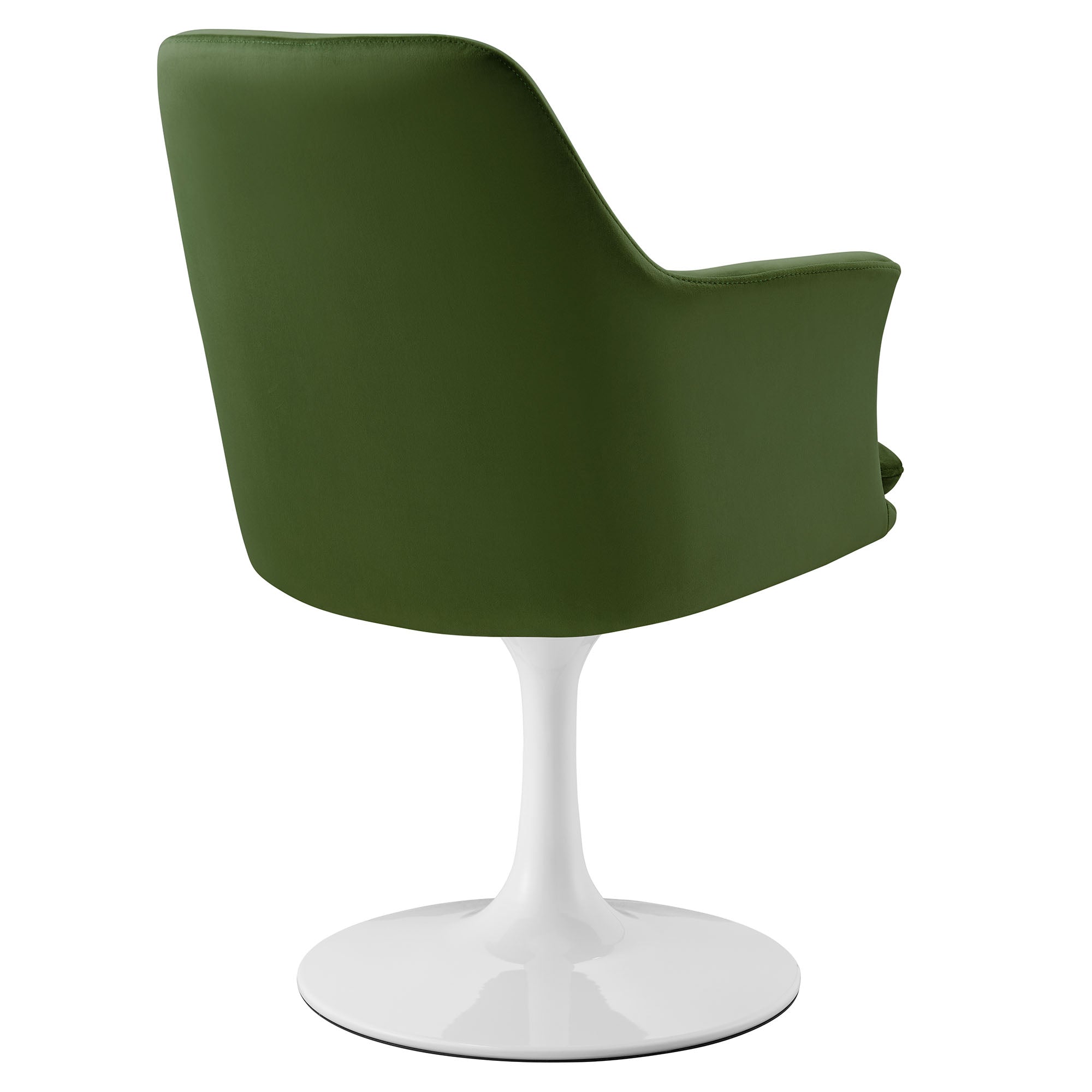 Lippa Performance Velvet Swivel Dining Armchair by Modway