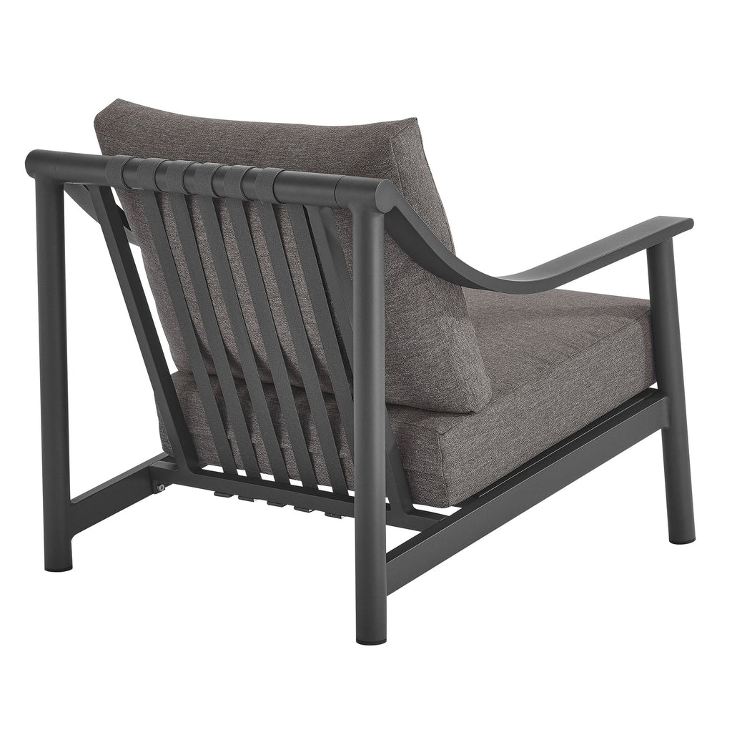 Terrace Outdoor Patio Aluminum Accent Armchair by Modway