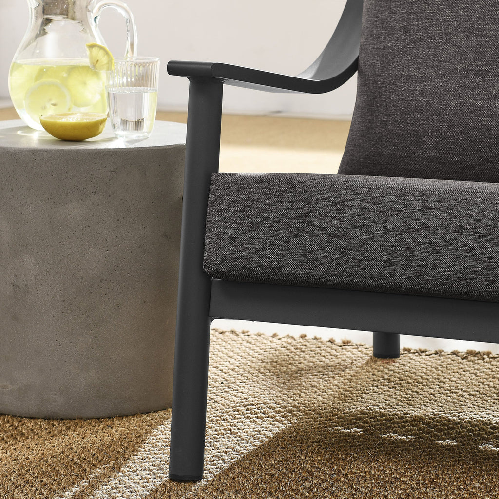 Terrace Outdoor Patio Aluminum Accent Armchair by Modway