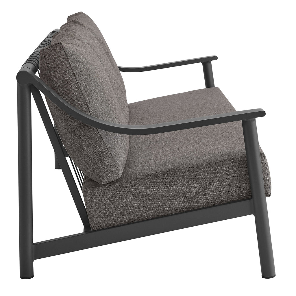 Terrace Outdoor Patio Aluminum Sofa by Modway