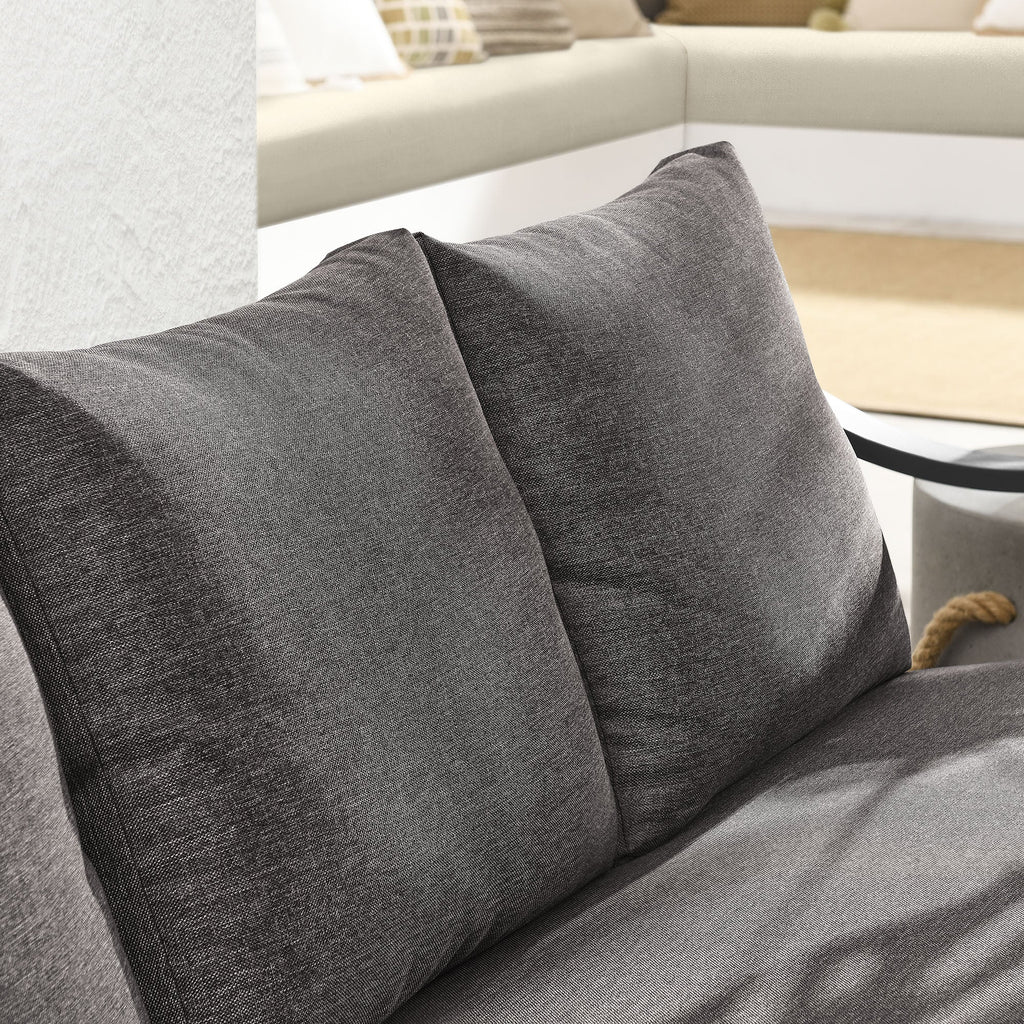 Terrace Outdoor Patio Aluminum Sofa by Modway