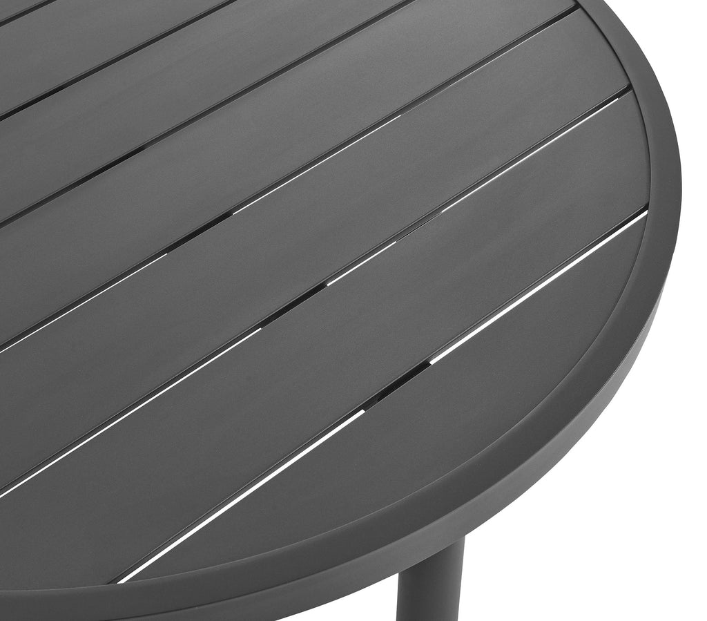 Terrace 35" Outdoor Patio Aluminum Round Coffee Table by Modway