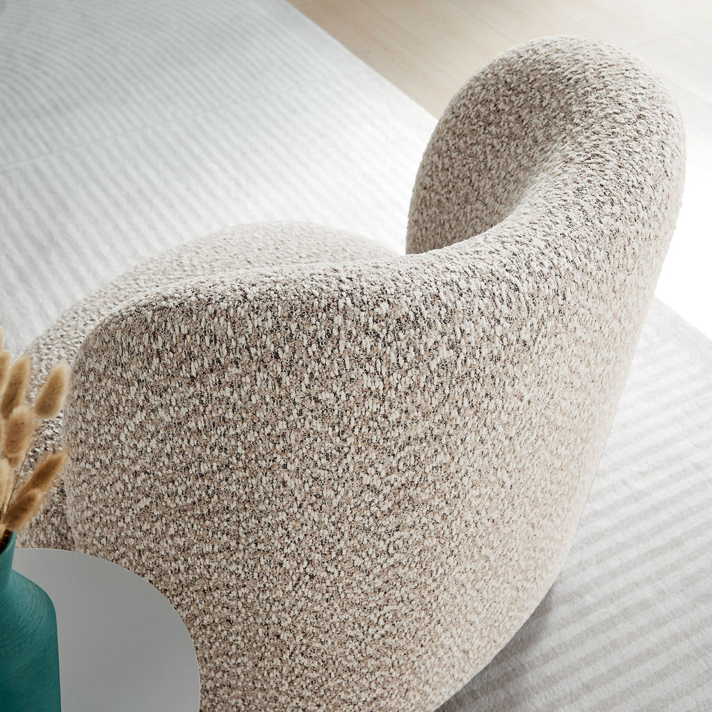 Monroe Boucle Fabric Accent Chair by Modway