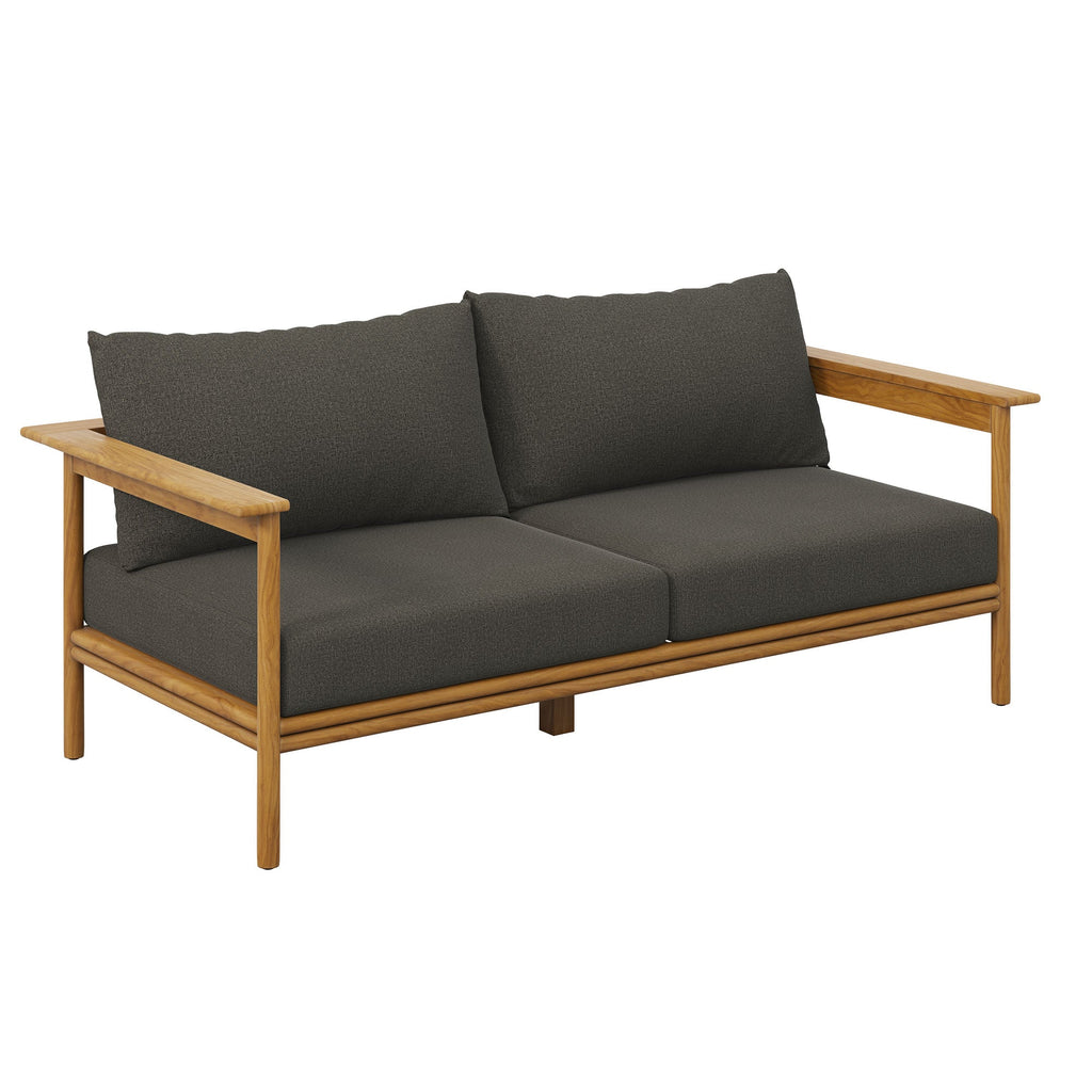 Wren 6-Piece Outdoor Patio Teak Wood Furniture Set by Modway