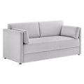 Linden Upholstered Heathered Chenille Sofa by Modway