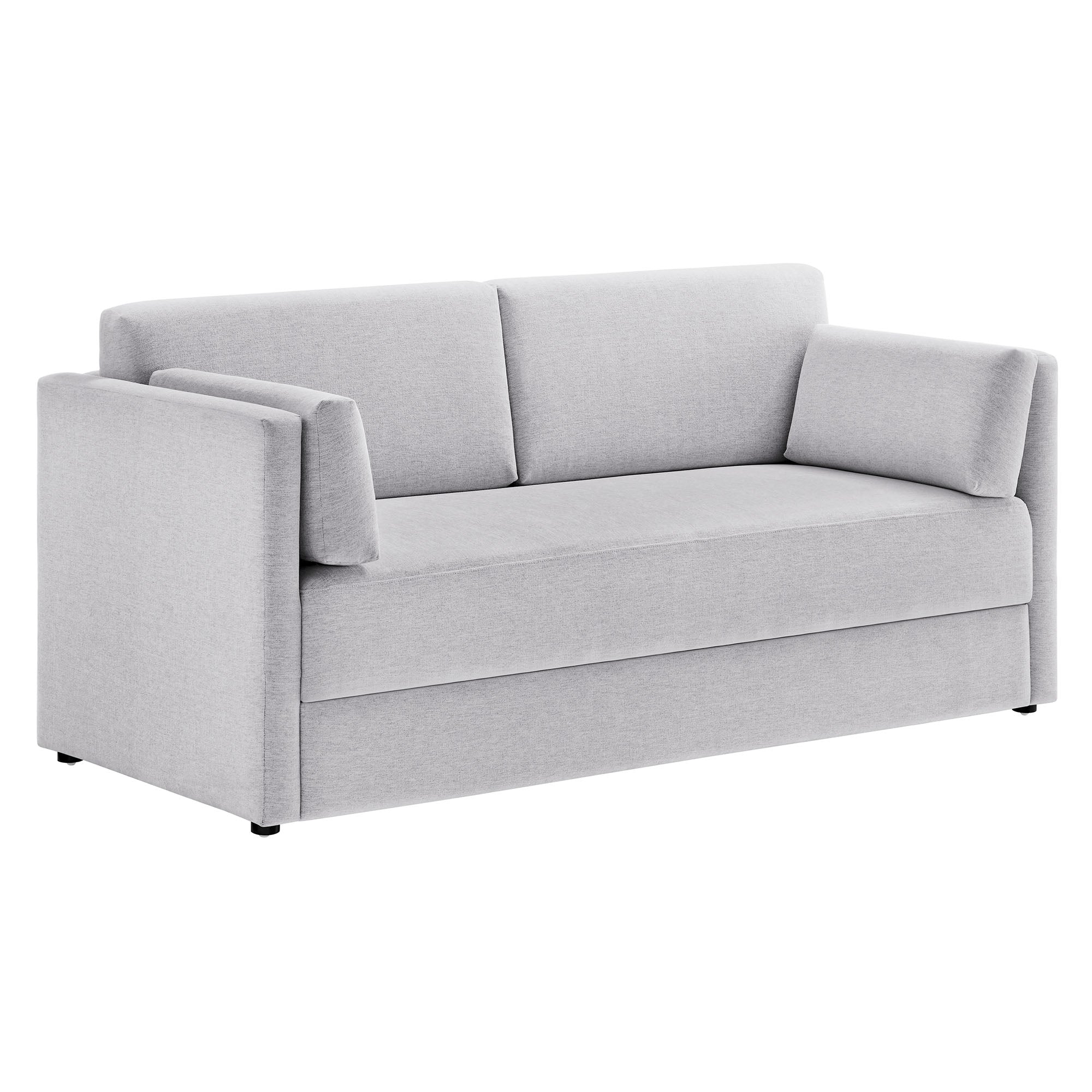 Linden Upholstered Heathered Chenille Sofa by Modway