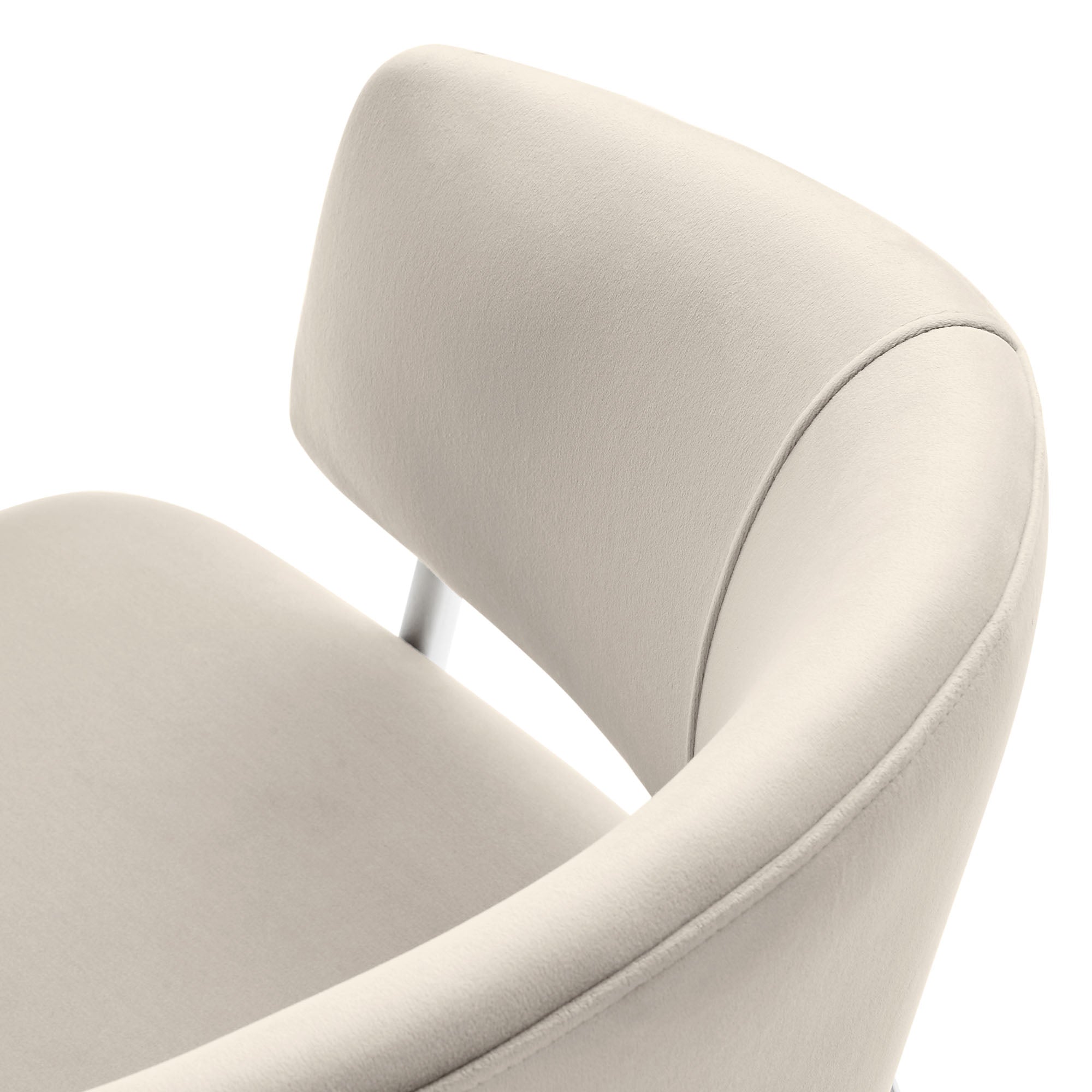 Nella Upholstered Performance Velvet Dining Chair Set of 2 by Modway