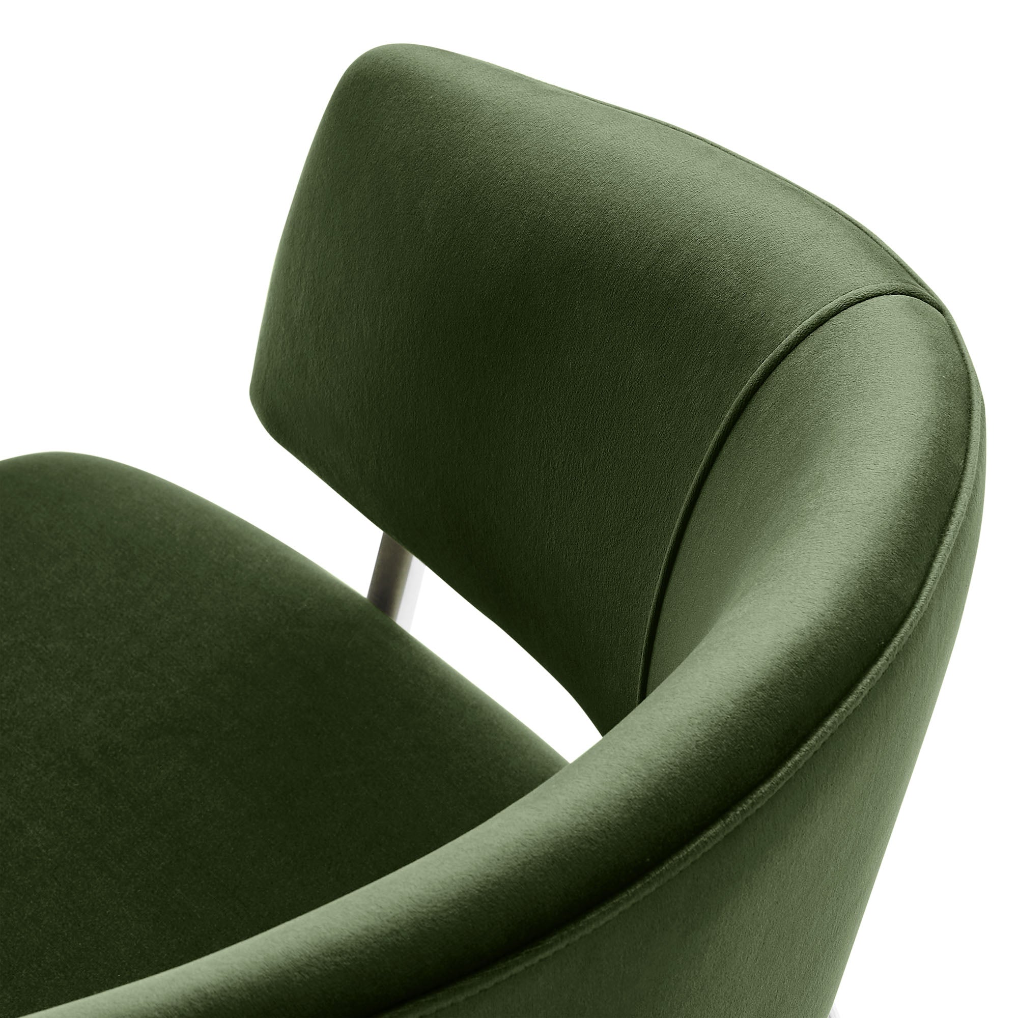 Nella Upholstered Performance Velvet Dining Chair Set of 2 by Modway